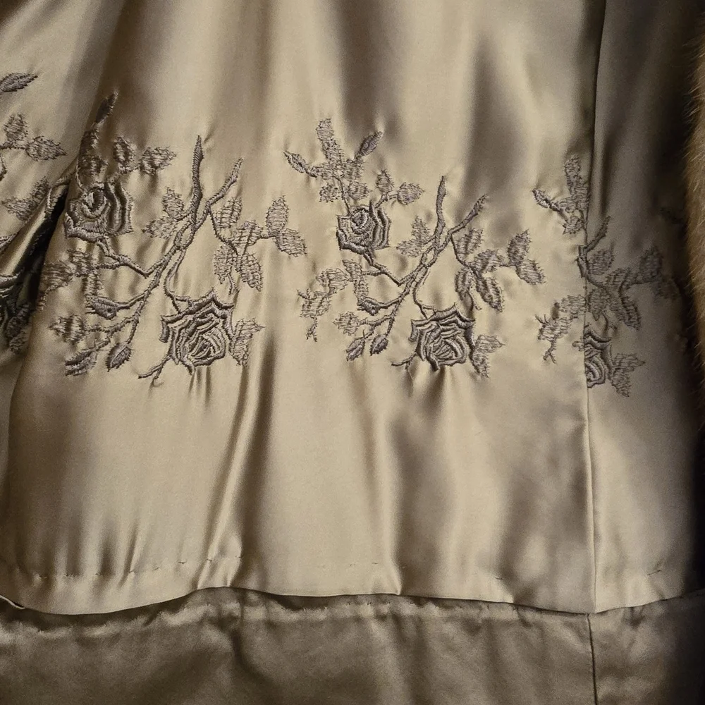 BOSTON FUR VINTAGE Mink Fur Convertible Coat